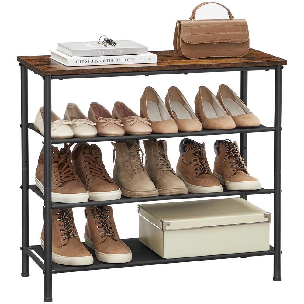 SCARPIERA salvaspazio in acciaio effetto industriale x3 - Foto 10