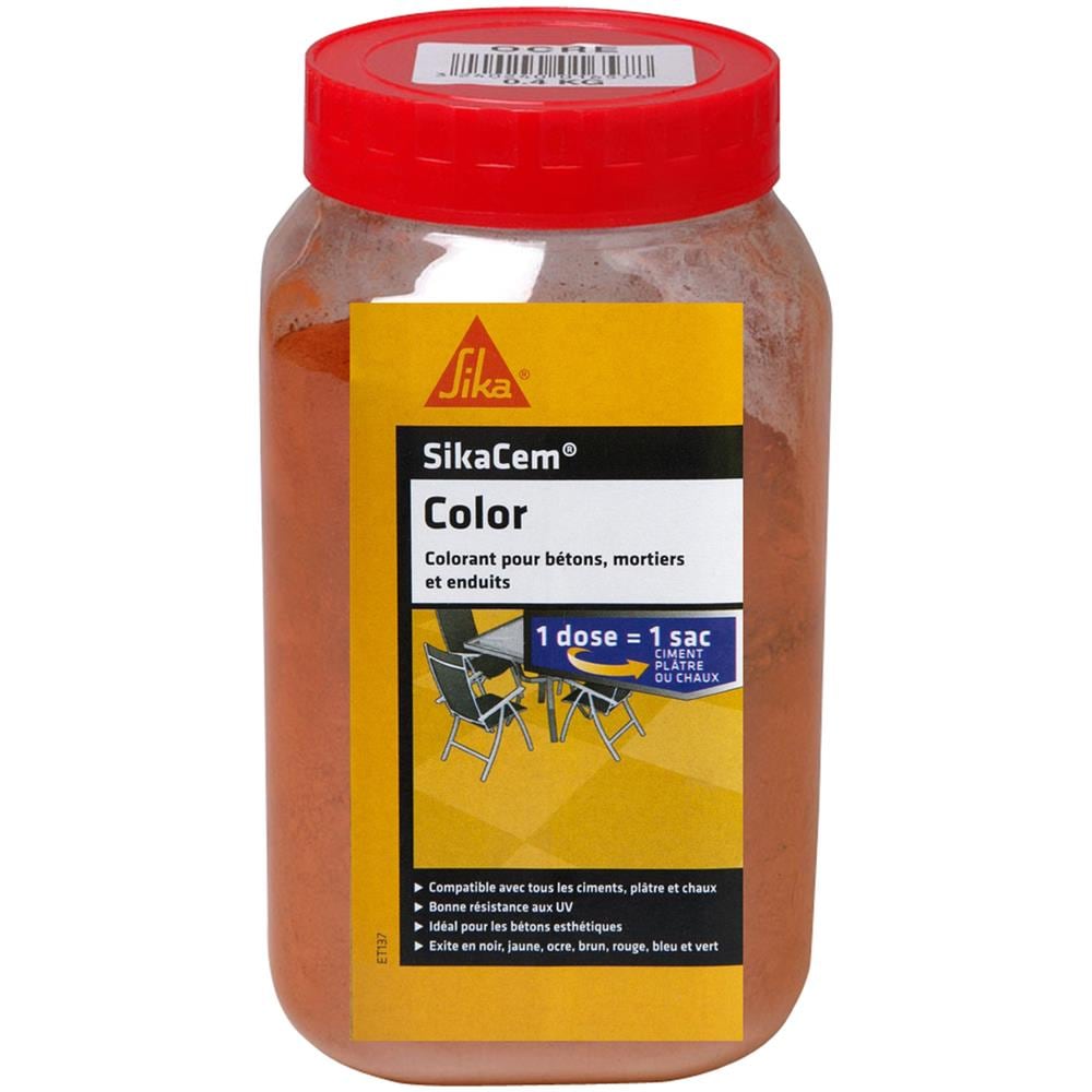 cem Color Cemento, Calce E Gesso In Polvere - Ocra - 400g - Foto 2