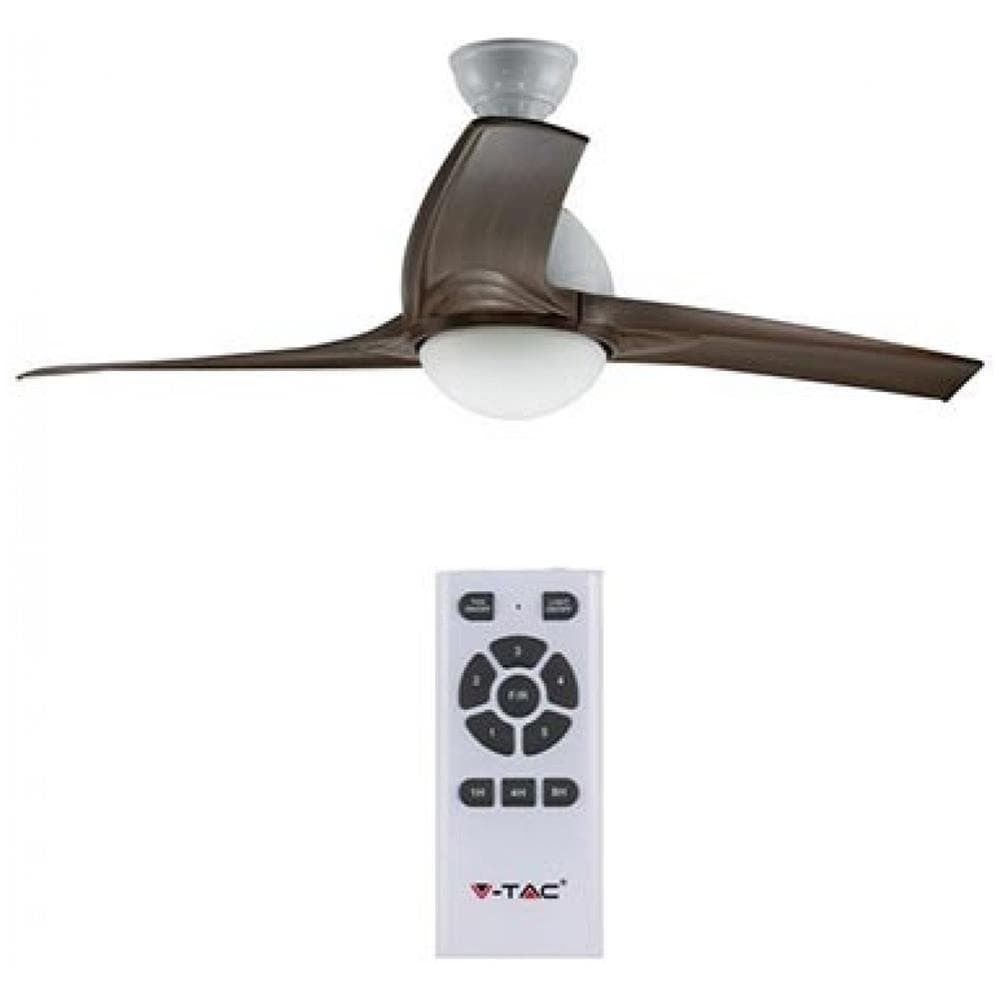 Ventilatore da Soffitto 35w Dc-motor con Lampada Led 15w 3in1 Color Change e Telecomando - Sku 7920 - VT-6055-3 - Foto 3