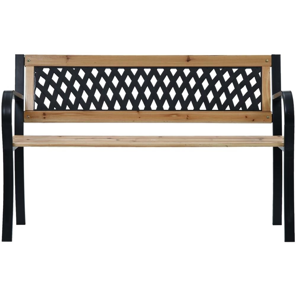 Panchina da Giardino 120 cm in Legno - Foto 2