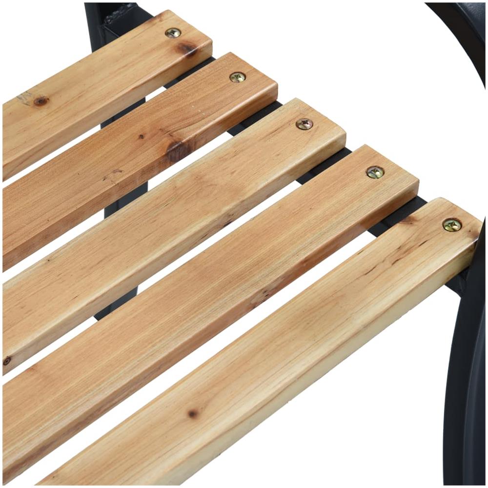 Panchina da Giardino 120 cm in Legno - Foto 12