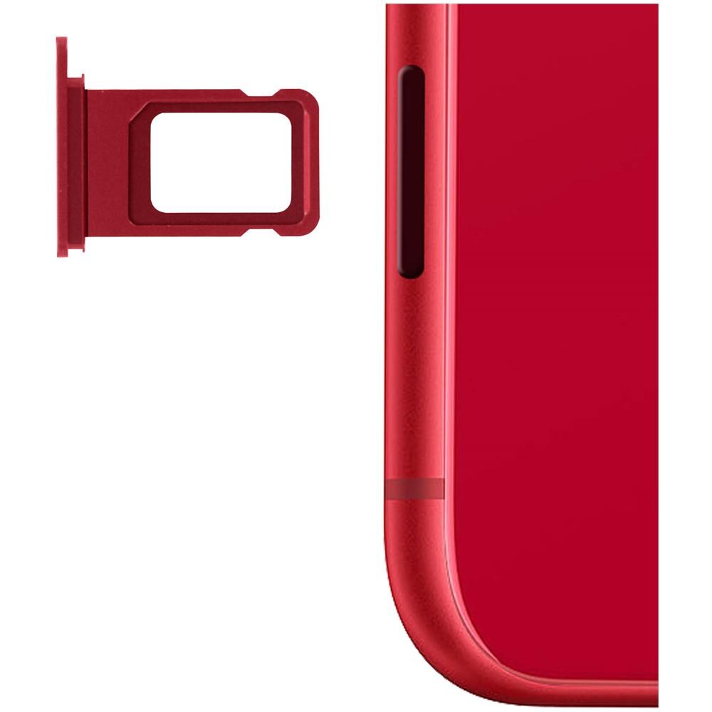 Alloggio Sim Apple Iphone 11 Supporto Scheda Nano Sim Di Ricambio - Rosso - Foto 5