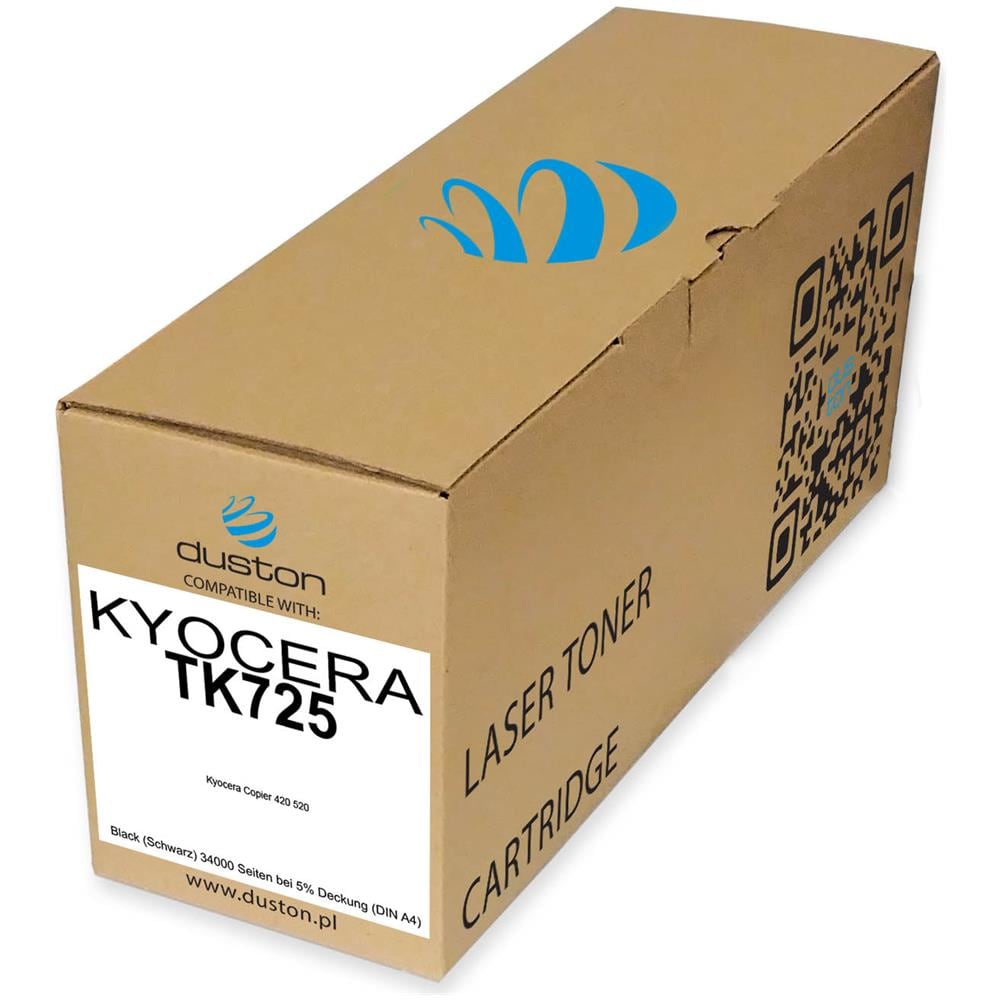 TONER COMPATIBILE - Tk725, Tk-725 Negro Compatible Con Kyocera Copier 420 520 - Foto 1
