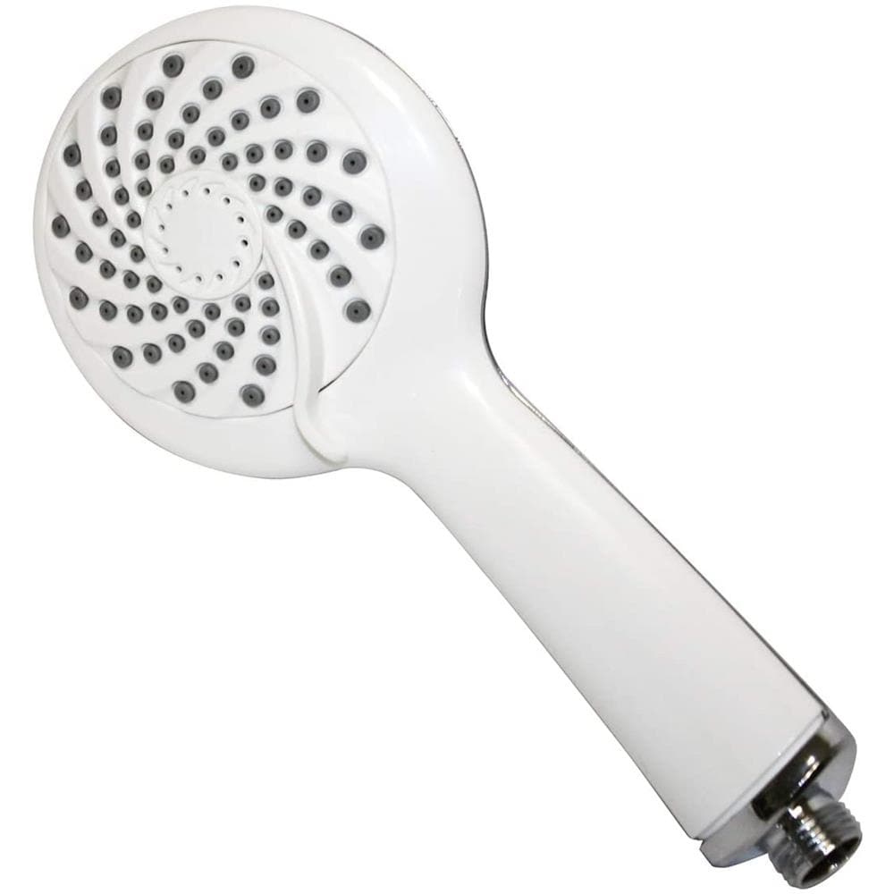 Doccetta 3 Getti Abs Tonda Cromato / bianco - Foto 1