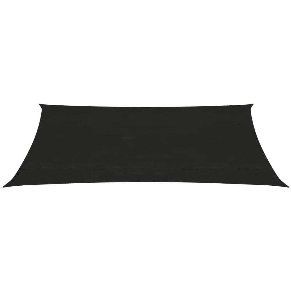 Vela Parasole 160 g / m² Nera 4x6 m in HDPE - Foto 2