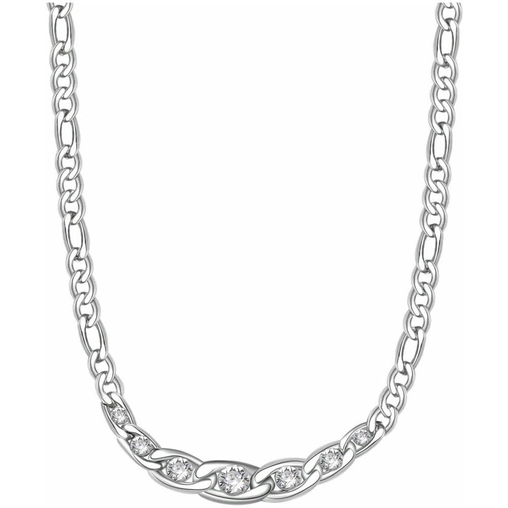 Collana Donna Symphonia In Acciaio Con Cristalli Bym97 - Foto 1