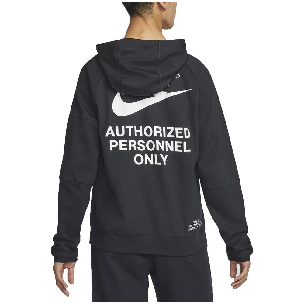 Felpa Da Uomo Con Cappuccio E Zip Sportswear Nera Taglia M Cod Dm6548-010 - Foto 2