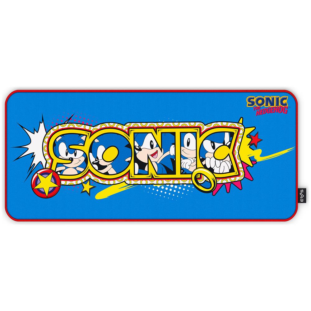 Gaming Mouse Pad Esg Sonic Classic (extended Extra Large Size, Anti-slip Rubber Base) - Foto 1