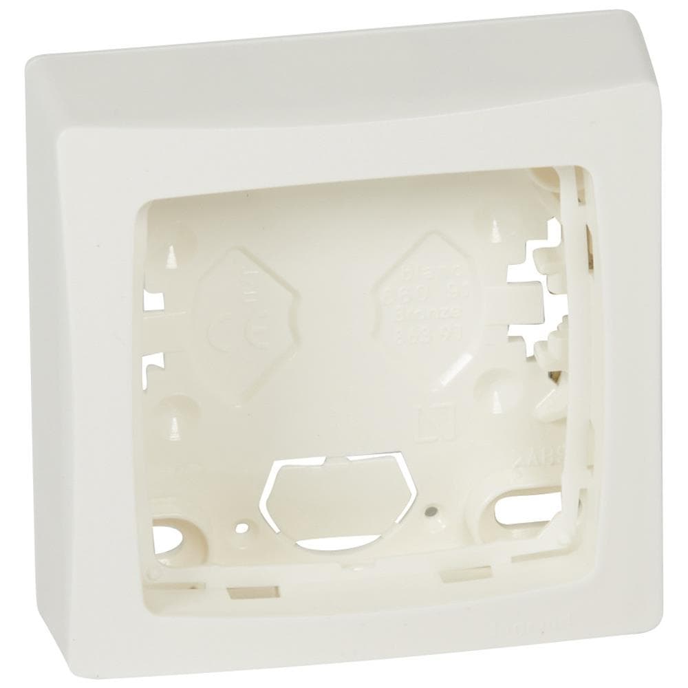 Placca Da Superficie 1 Postazione Oteo 086091 Bianco 72x72 Mm - Foto 1