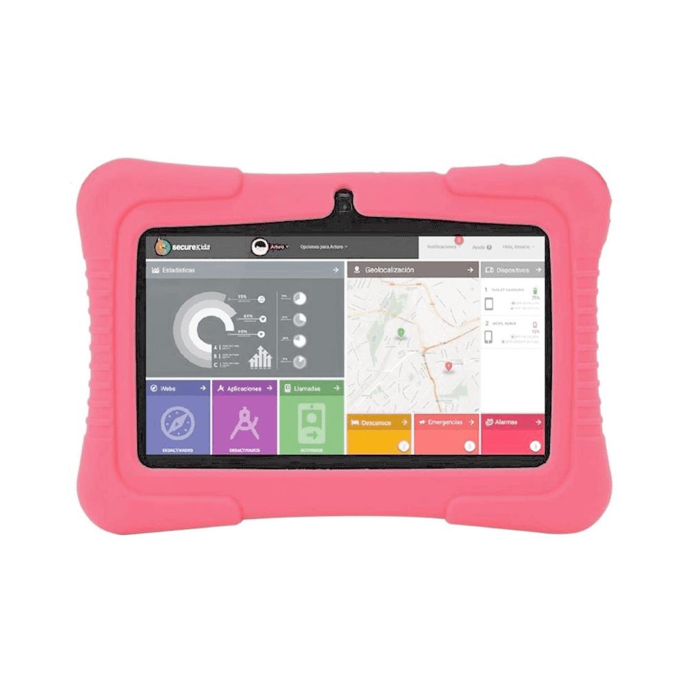 Tablet Kids Rosa 7" Full HD Octa Core RAM 1GB Memoria 16 GB Wi-Fi Fotocamera 5Mpx Android - Europa - Foto 2