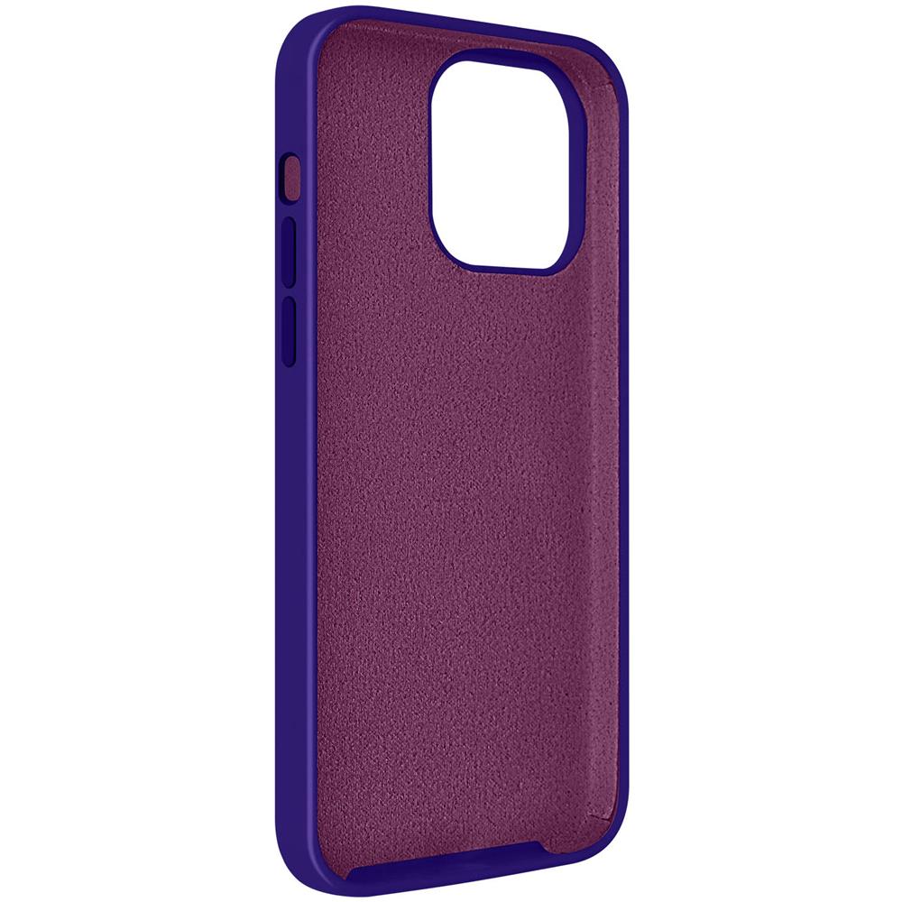 Cover Per Iphone 14 Pro Max Ibrida Semirigida Sottile Leggera Viola - Foto 2