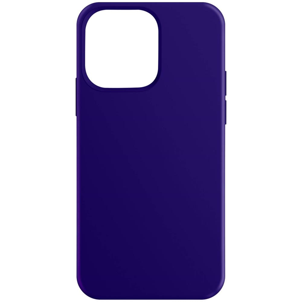 Cover Per Iphone 14 Pro Max Ibrida Semirigida Sottile Leggera Viola - Foto 1