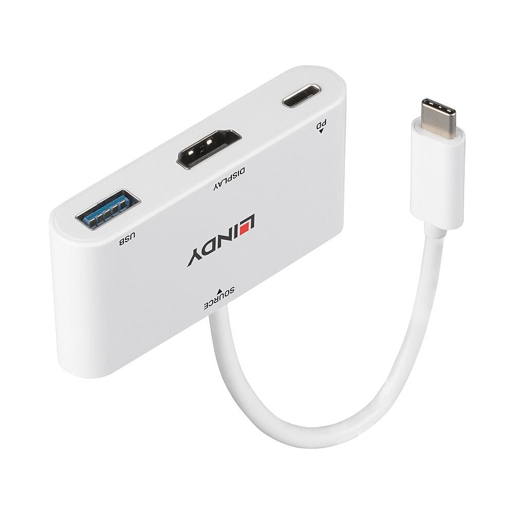 43340 adattatore grafico USB 3840 x 2160 Pixel Bianco - Foto 1