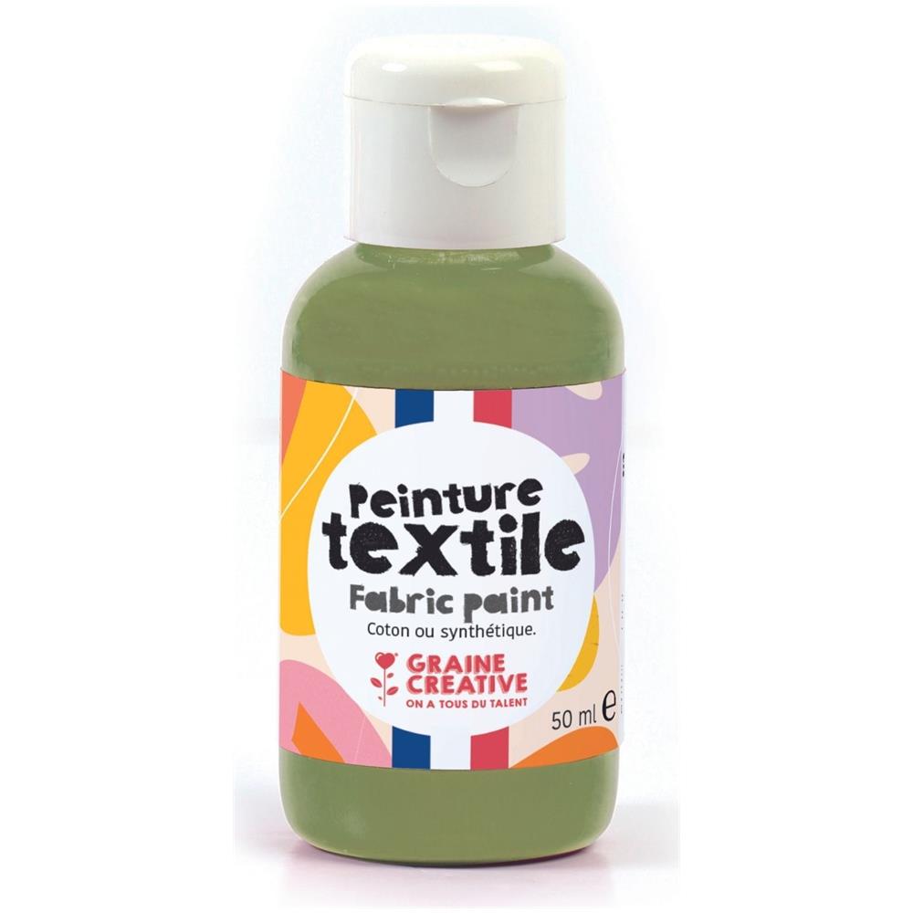 Vernice Tessile 50 Ml - Verde Kaki - Foto 1
