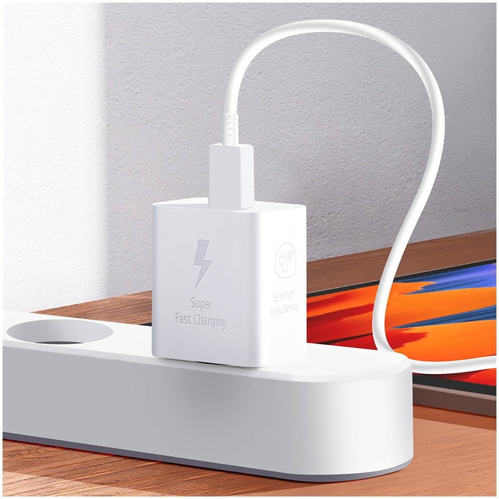 Adattatore Usb-c Ep-t2510xweg Caricabatteria Ultra Fast 25w + Cavo Type-c Blister | Bianco - Foto 4