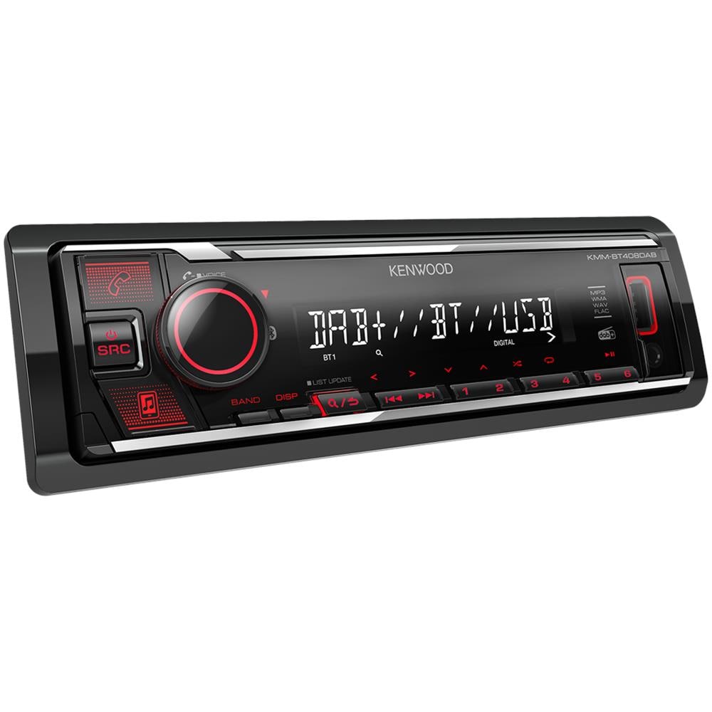 KMM-BT408DAB Ricevitore multimediale per auto Nero 88 W Bluetooth - Foto 2