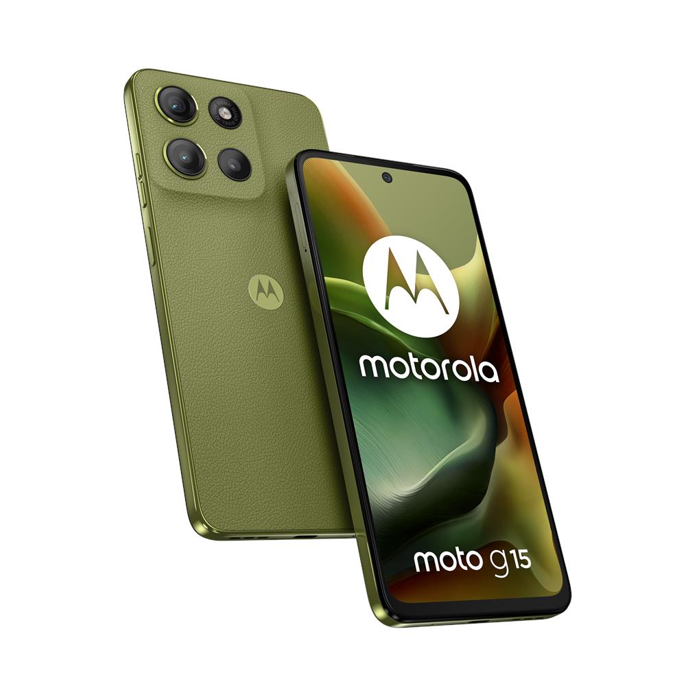 Moto G15 4G 256GB 8GB Ram Display 6.72" Main Camera 50MP Doppia SIM Android 15 USB tipo-C 5200 mAh Iguana Green - Foto 1