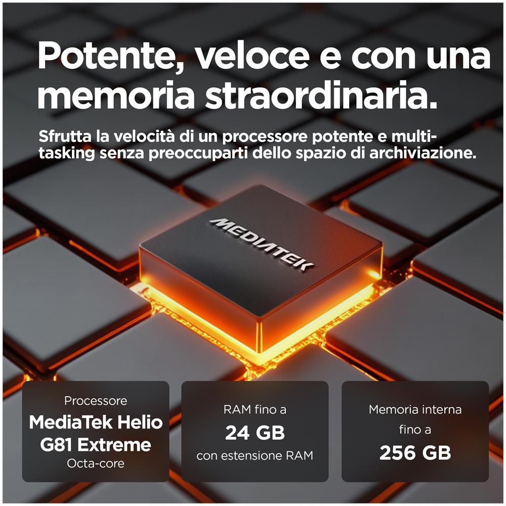 Moto G15 4G 256GB 8GB Ram Display 6.72" Main Camera 50MP Doppia SIM Android 15 USB tipo-C 5200 mAh Iguana Green - Foto 10