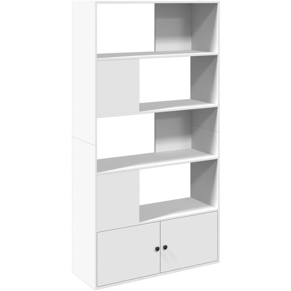 Libreria Bianca 100x36x189 cm in Legno Multistrato - Foto 1