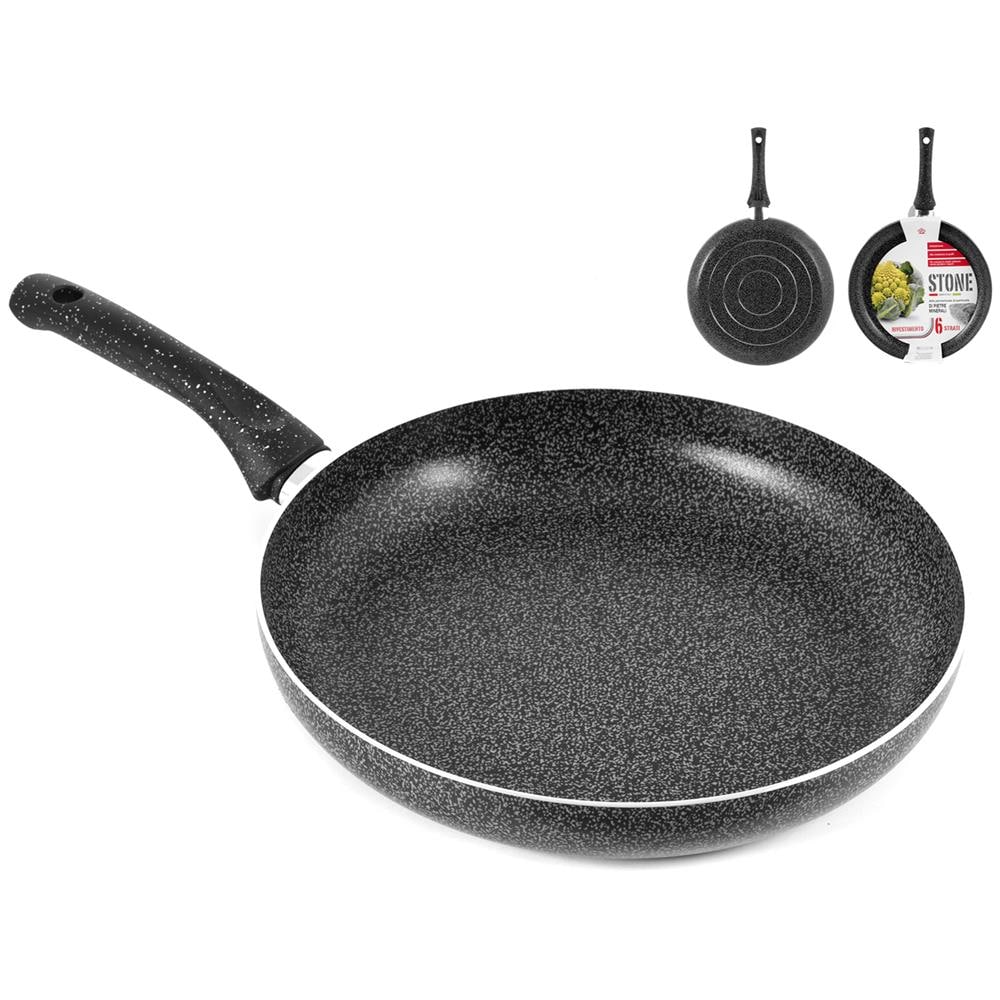 Padella 1 Manico Antiaderente Diametro 28 cm - Linea Stone - Foto 1