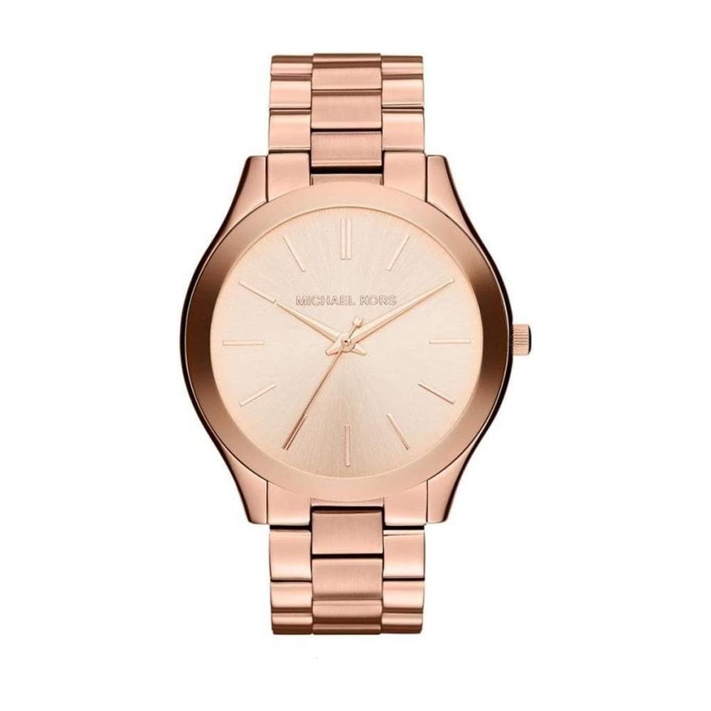 Orologio Unisex slim runway mk3197 al quarzo cinturino in acciaio - Foto 2