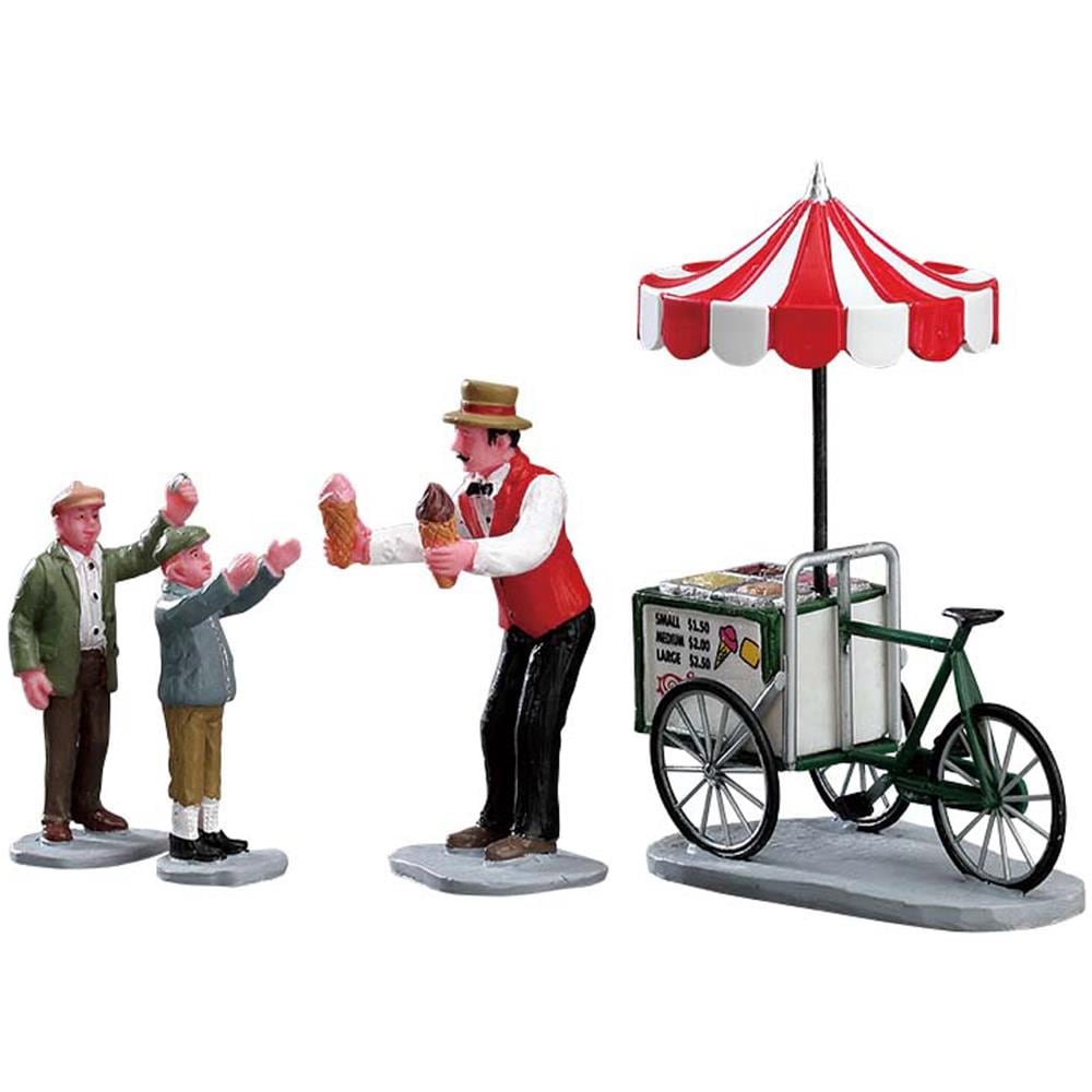 Venditore Di Gelati - Gelato Cart, Set Da 4 - Foto 2