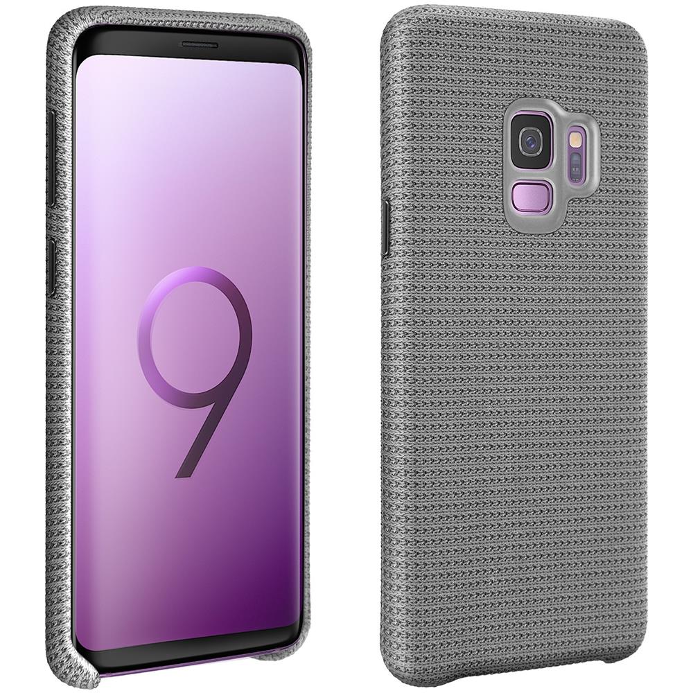 Cover in Tessuto Hyperknit per Galaxy S9 colore Grigio - Foto 2
