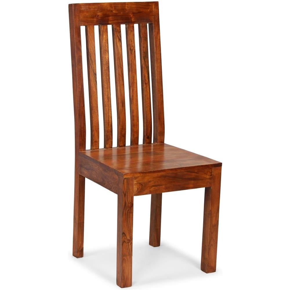 Sedie Da Pranzo Moderne 6 Pz Massello Con Finitura Sheesham - Foto 2