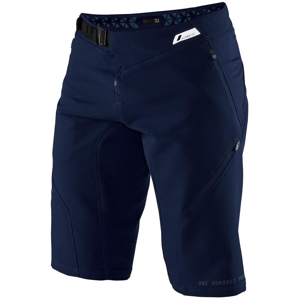 Pantaloni Corti Mtb 100 Percent Airmatic Blu Scuro (36 Vita = Eu 52, Blu Scuro) - Foto 1