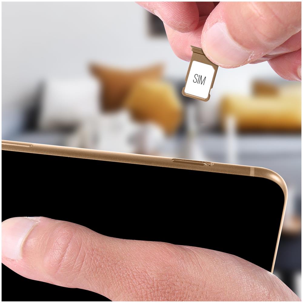 Alloggio Sim Apple Iphone 11 Pro Supporto Scheda Nano Sim Di Ricambio - Oro - Foto 2