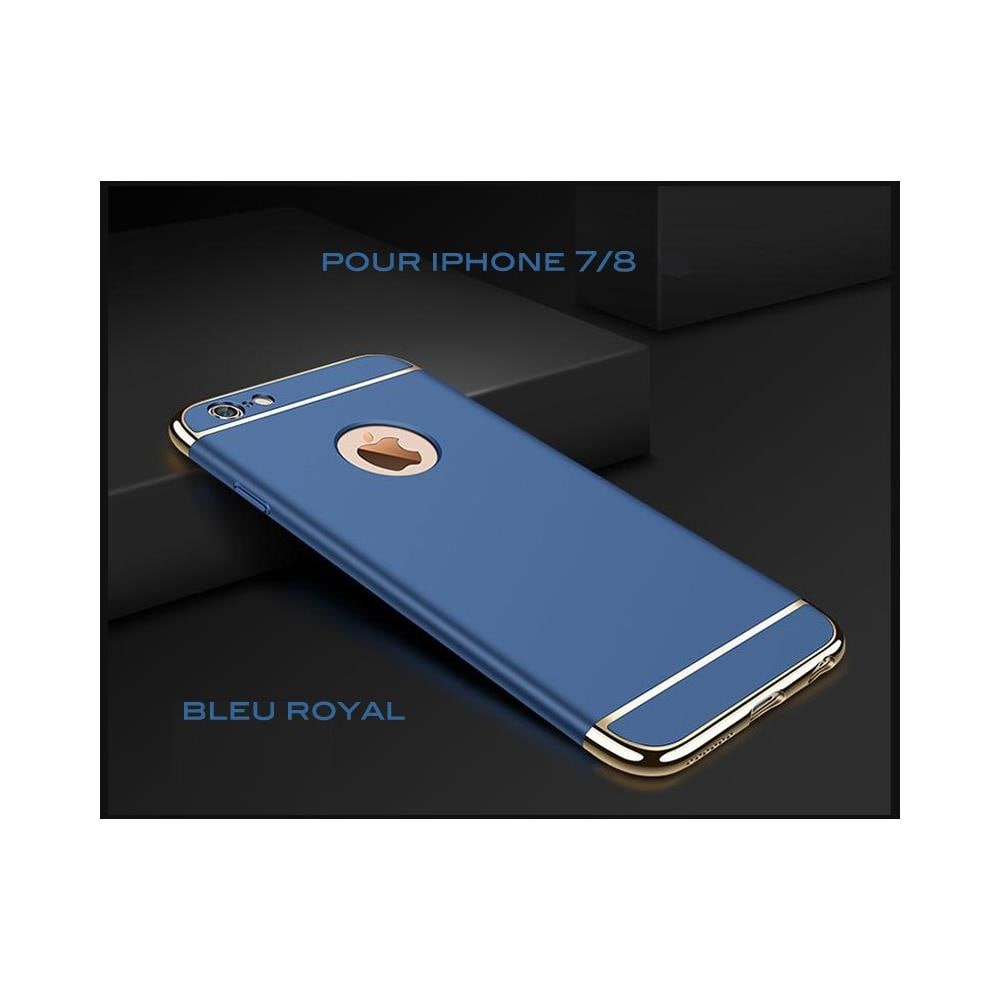 Guscio Sottile Ultra 3 In 1 Pc Duro Di Iphone Black Gold 7/8 - Foto 2