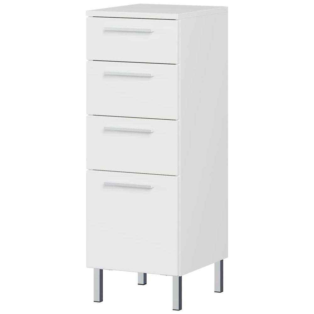 Mobile da Bagno GW-Arvada 35x30x86 cm Bianco - Foto 1