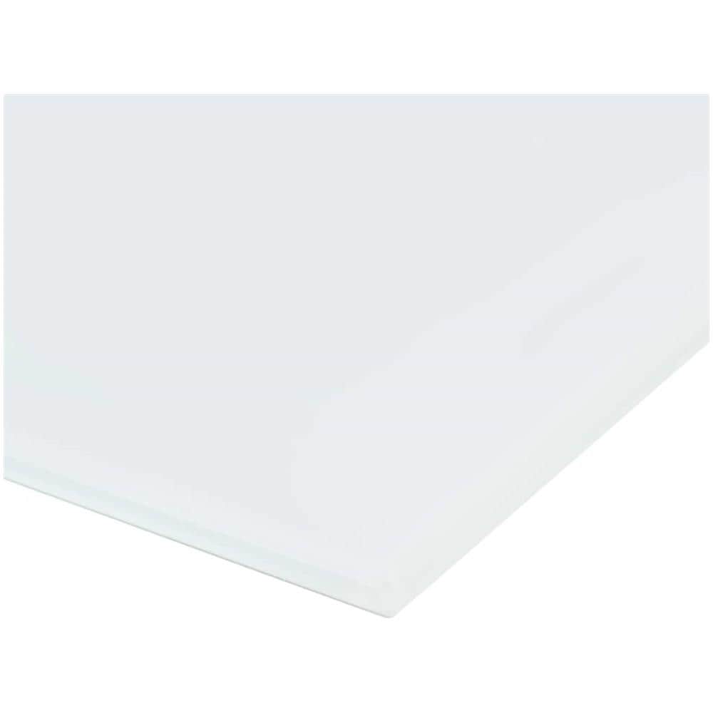 Lavagna Magnetica a Parete in Vetro 80x60 cm Bianca - Foto 2