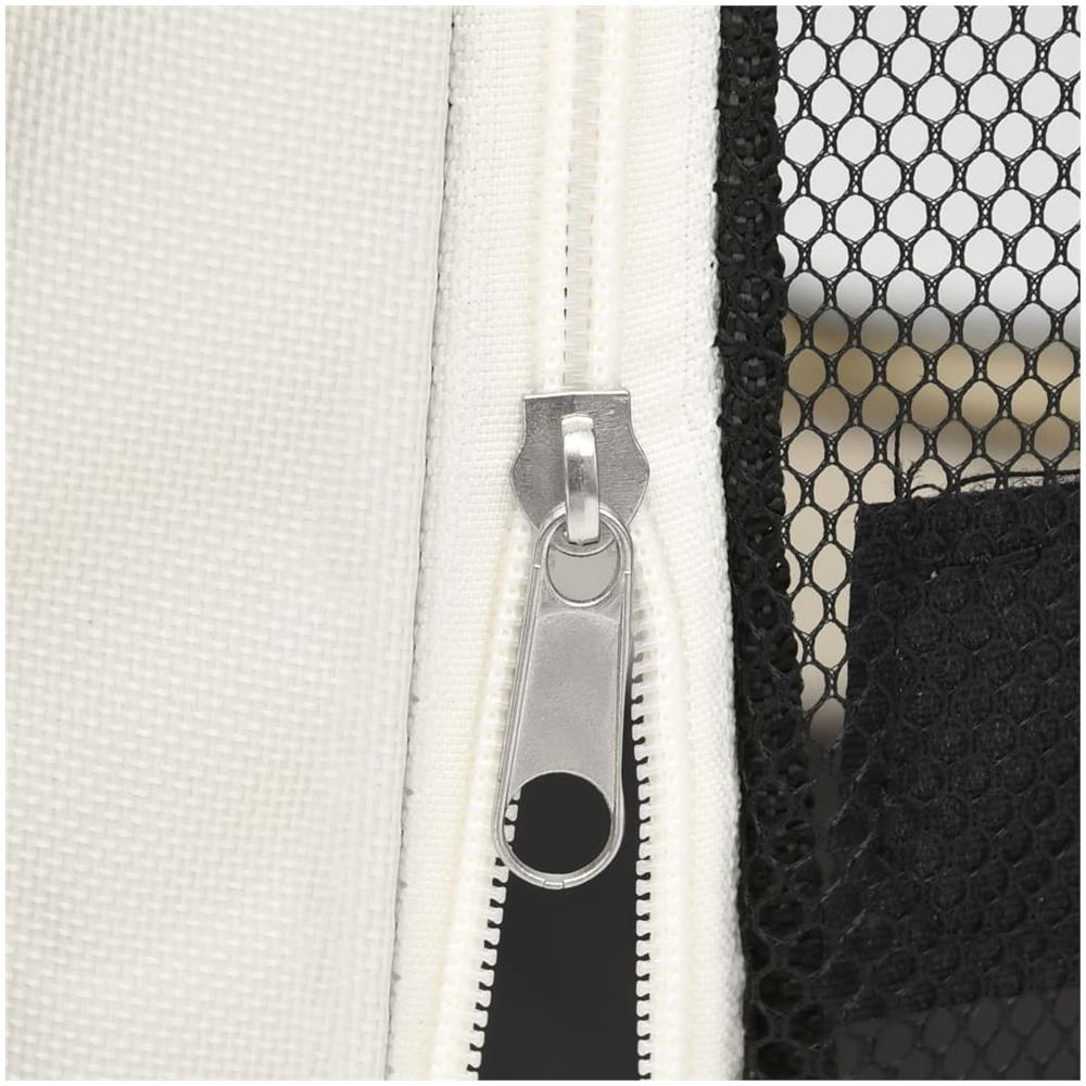 Box per Cani Pieghevole con Borsa Trasporto Rosa 125x125x61 cm - Foto 2