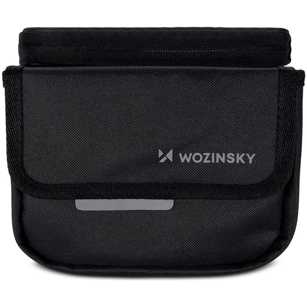 Telaio Bici Borsa Bicicletta Borsa Impermeabile Telefono Custodia 1.5l Nero (wbb26bk)  - Foto 2