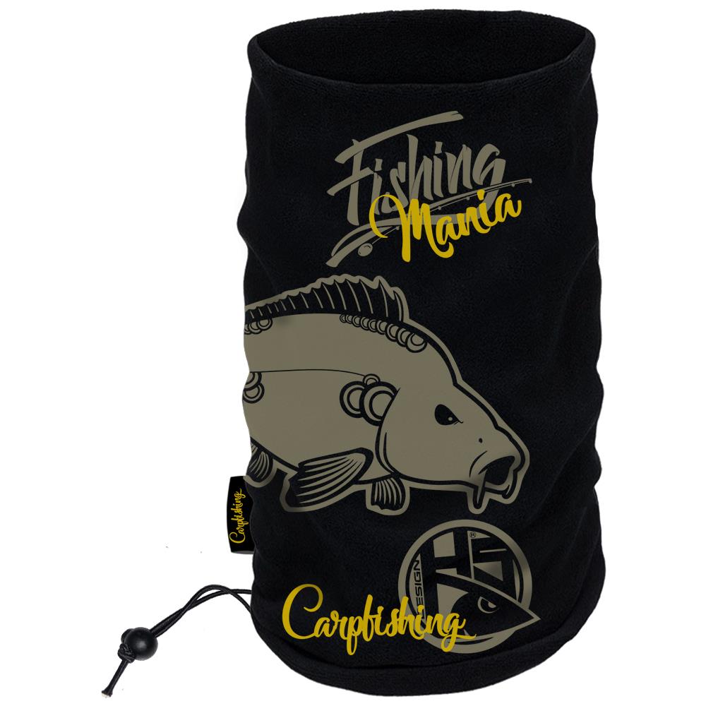 Scaldacollo Carpfishing Fishing Mania Nero One Size - Foto 1