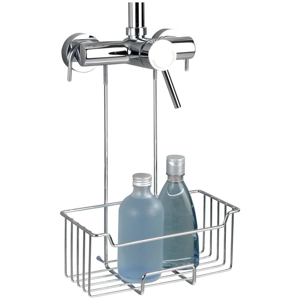 Mensola Da Bagno Sospesa A Batteria Doccia Caddy Milo, Argento, Wenko - Foto 1