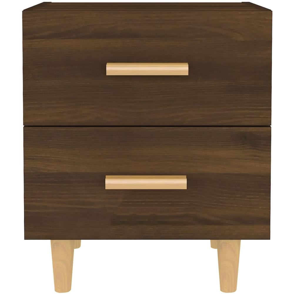 Comodini 2 Pz In Rovere Marrone 40x35x47,5 Cm - Foto 2