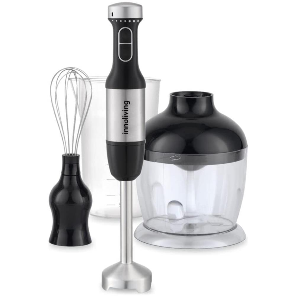 Frullatore ad Immersione INN-698 con Recipiente da 0.7 L Potenza 700 Watt Colore Nero - Foto 1