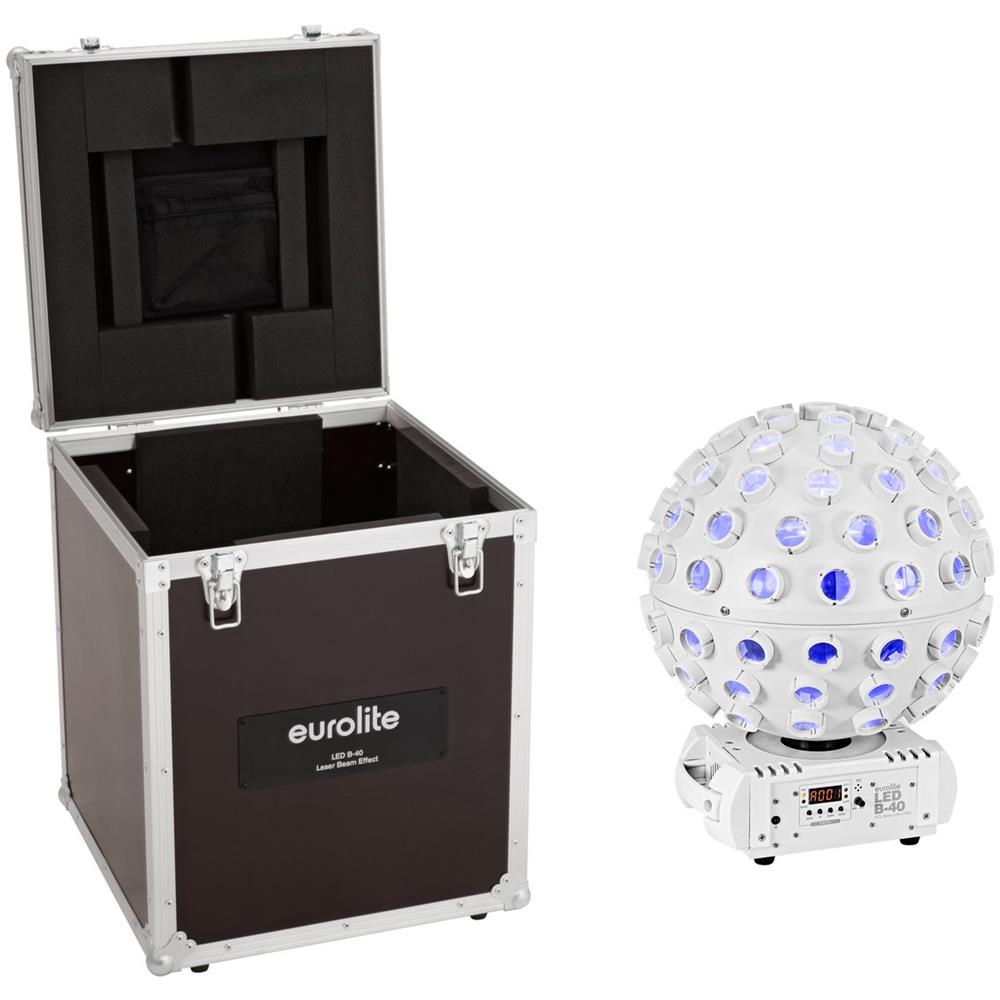 Set Led B-40 Hcl Beam Effect Mk2 Wh + Case - Foto 1