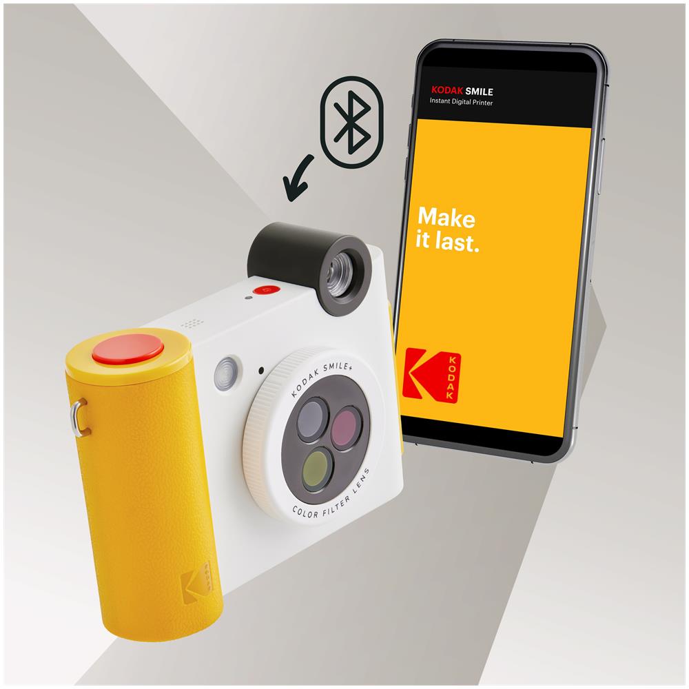 Smile+ 50,8 x 76,2 mm Bianco, Giallo - Foto 2