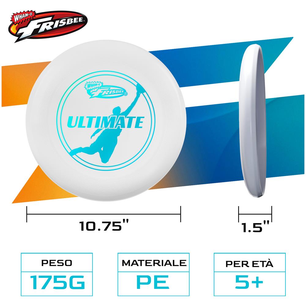 Frisbee Ultimate 175g Disco da allenamento per competizioni -1 Pack - Foto 1