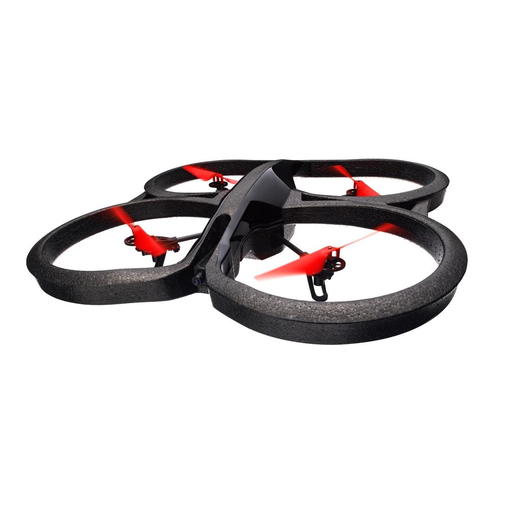 AR. Drone 2.0 Power Edition Rosso Cam HD controllo Wi-Fi da Smartphone e Tablet + 2 Batterie incluse - Foto 1
