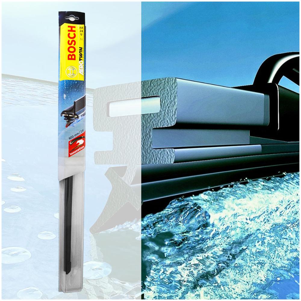Spazzola Tergicristalli Con Guida Elastica E Adattatore Quick Clip Per Qualsiasi Braccio Ar 20u, 500mm - Foto 2