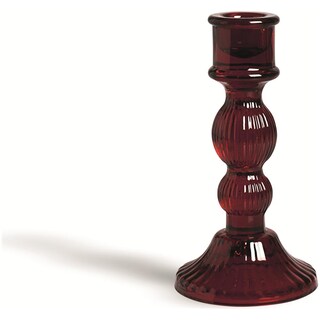 Excelsa Portacandele Bianco Casa In Ceramica 9Xh20X9 Cm