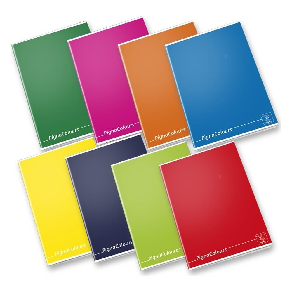 Maxi Quaderno Colours 02298860a - Rigatura A - Formato A4 - Confezione 10 Quaderni Ass. - Foto 1
