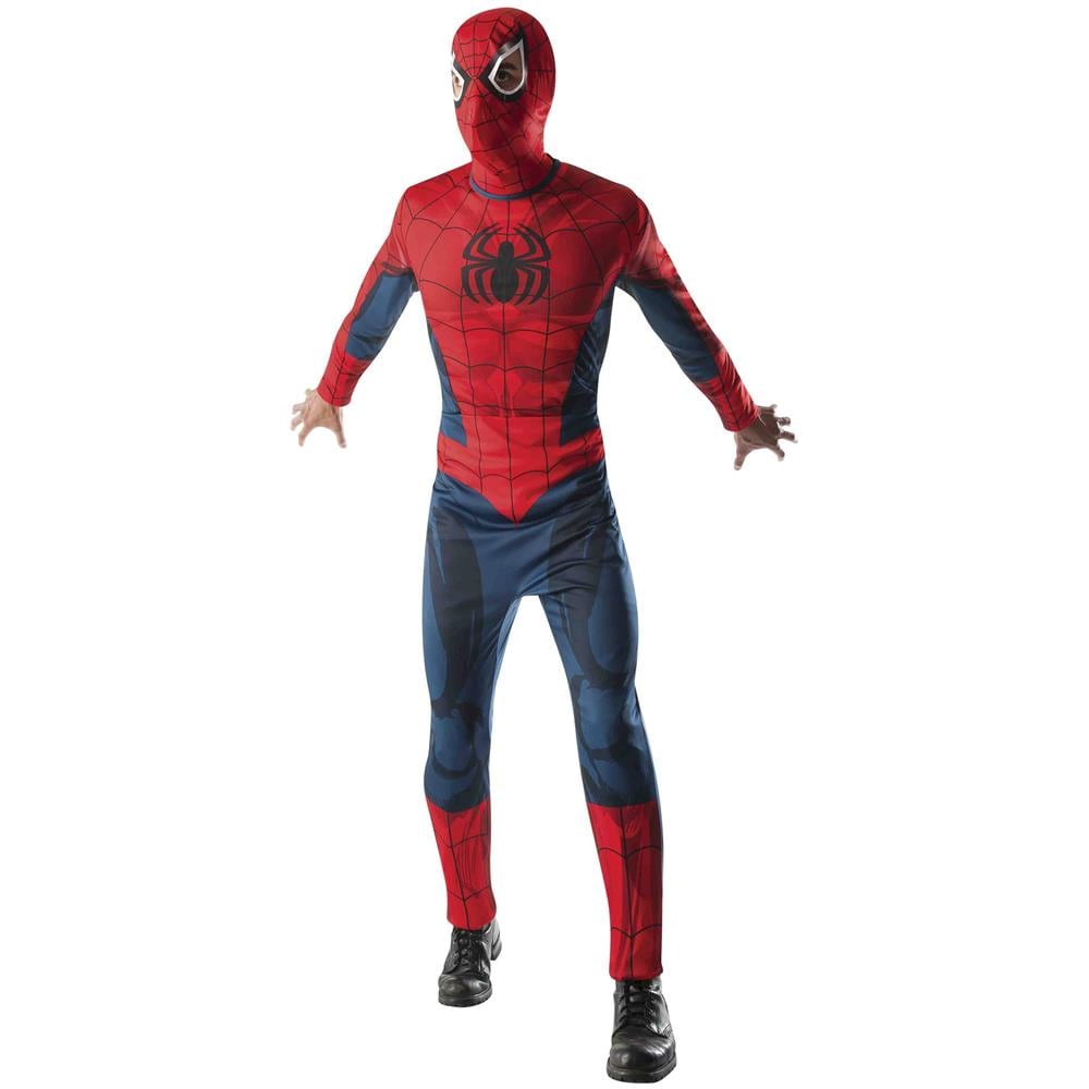 Costume Tuta Ultimate Spiderman Adulto - Taglia: Xl - Foto 1