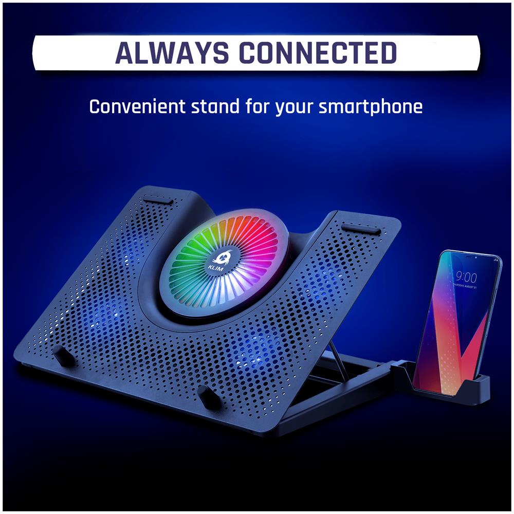 Nova Base Di Raffreddamento Rgb Per Pc Portatili Da 11"" A 19"" + Supporto Di Raffreddamento Per Laptop Da Gaming + Usb + Stabile E Silenzioso + Compatibile Con Mac E Ps4 - Foto 2