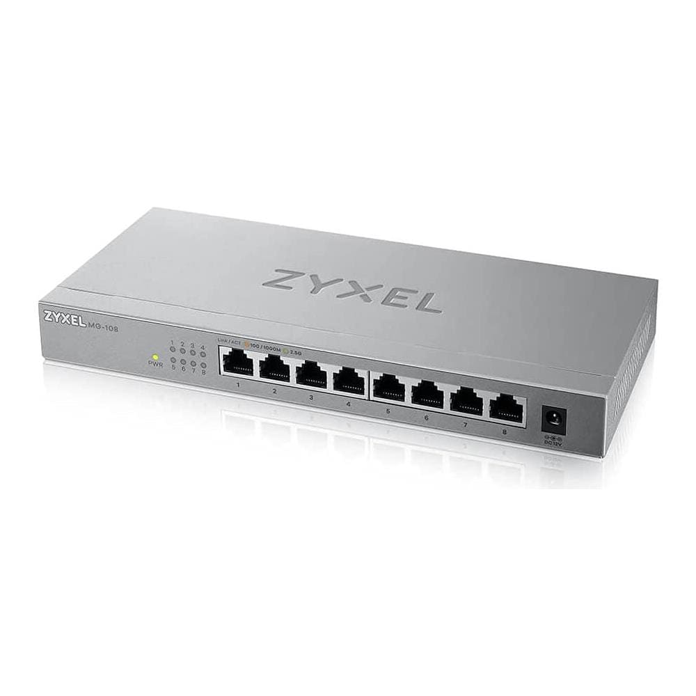 MG-108 Switch di Rete Non Gestito 8 Porte 2.5G Ethernet (100/1000/2500)  - Foto 2