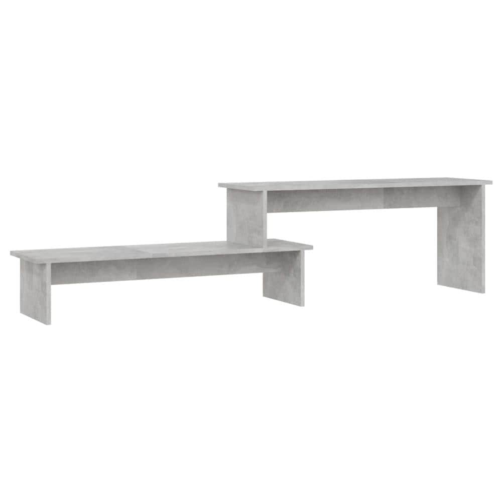 Mobile Porta TV Grigio Cemento 180x30x43cm in Legno Multistrato - Foto 1